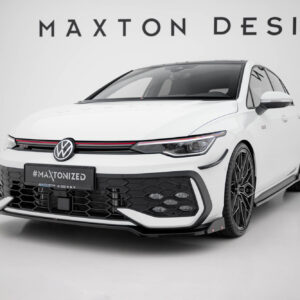 SPOILER DELANTERO V.3 + Flaps Volkswagen Golf GTI / GTE / R-Line Mk8 Facelift