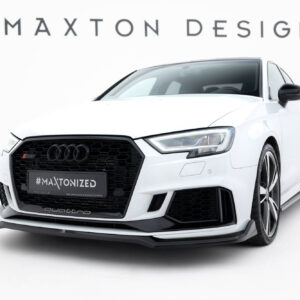 20590 Front Splitter V 4 Audi RS3 Sedan 8V Facelift