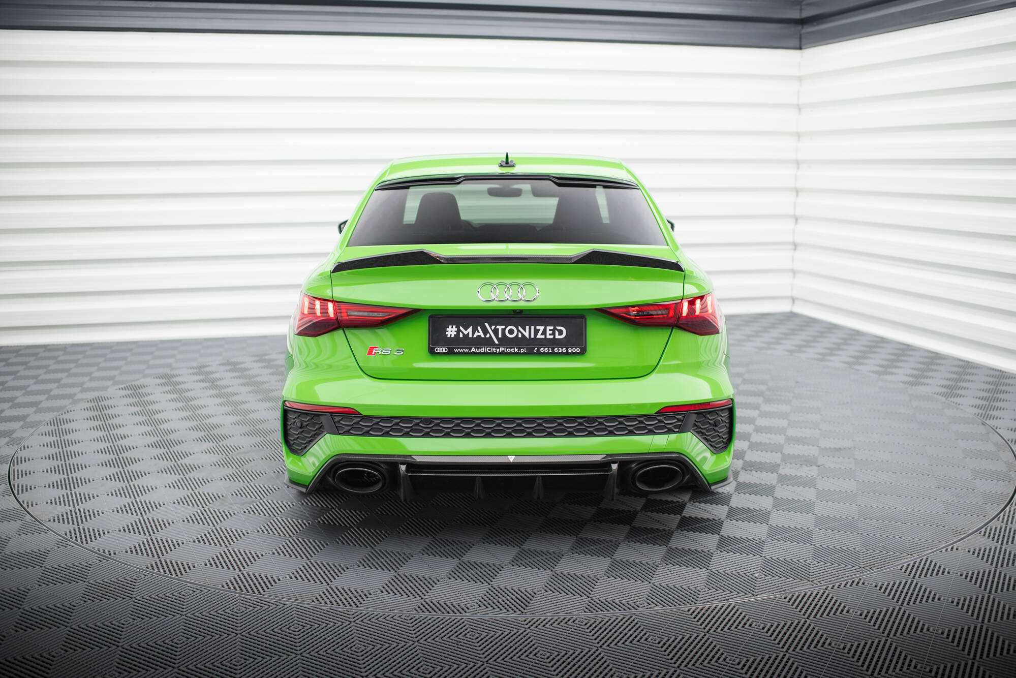 20621 Prepreg Carbon Fiber Rear Diffuser Audi RS3 8Y - Imagen 5