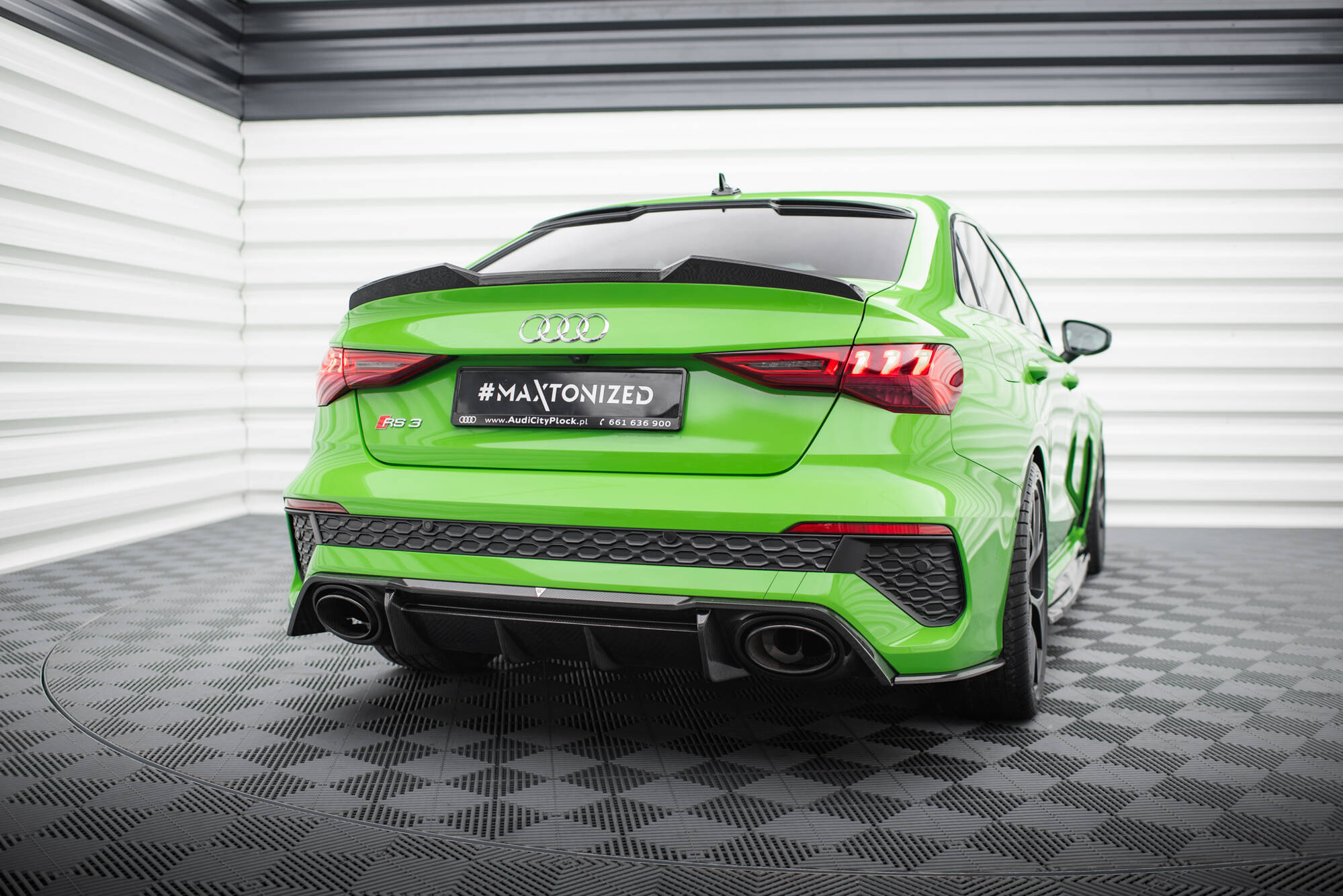 20621 Prepreg Carbon Fiber Rear Diffuser Audi RS3 8Y - Imagen 6