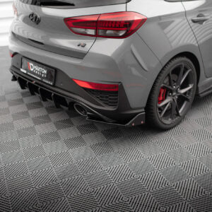 DIFUSOR TRASERO V.4 + Flaps Hyundai I30 N Hatchback Mk3 Facelift