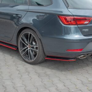 DIFUSOR TRASERO V.4 Seat Leon Cupra Mk3 FL Sportstourer