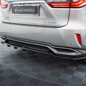 DIFUSOR TRASERO Lexus RX Mk4 H (with vertical bars)