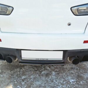 DIFUSOR TRASERO Mitsubishi Lancer Evo X (with vertical bars)