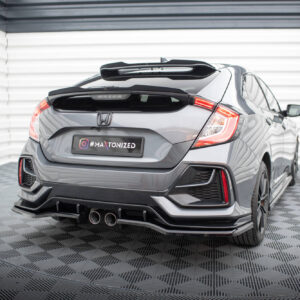 DIFUSOR TRASERO V.1 (with vertical bars) Honda Civic Sport Mk 10 Facelift