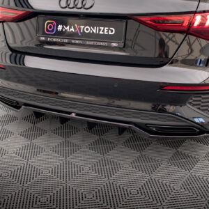 DIFUSOR TRASERO (CON BARRAS VERTICALES) Audi A3 S-Line Sedan 8Y