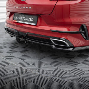 DIFUSOR TRASERO (with vertical bars) Kia ProCeed GT-Line Mk1