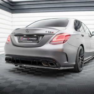 DIFUSOR TRASERO (with vertical bars) Mercedes-AMG C63 Sedan / Estate W205 Facelift