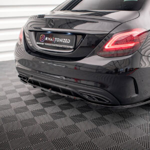 DIFUSOR TRASERO (with vertical bars) Mercedes-Benz C AMG-Line W205 Facelift