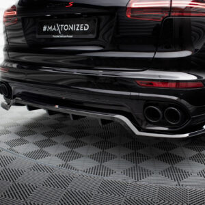 DIFUSOR TRASERO (with vertical bars) Porsche Cayenne Mk2 Facelift