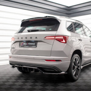 DIFUSOR TRASERO (with vertical bars) Skoda Karoq Sportline Mk1 Facelift