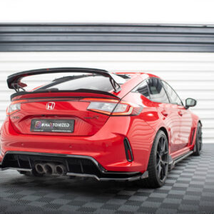DIFUSOR TRASERO (with vertical bars) V.1 + Flaps Honda Civic Type-R Mk 11