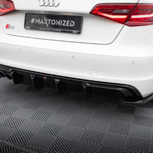 22253 Rear Valance Audi A3 S Line Sportback 8V Version with dual exhausts tips on one side