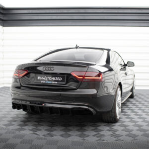 DIFUSOR TRASEROAudi A5 Coupe / Cabrio S-Line 8T (Versión de escape doble de un solo lado)