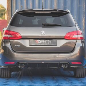 DIFUSOR TRASERO + Exhaust Ends Imitation Peugeot 308 SW Mk2