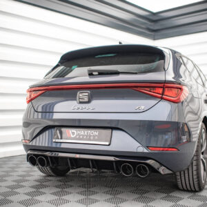 DIFUSOR TRASERO + Exhaust Ends Imitation Seat Leon FR Hatchback Mk4