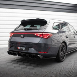 DIFUSOR TRASERO + Exhaust Ends Imitation Seat Leon ST FR Mk4