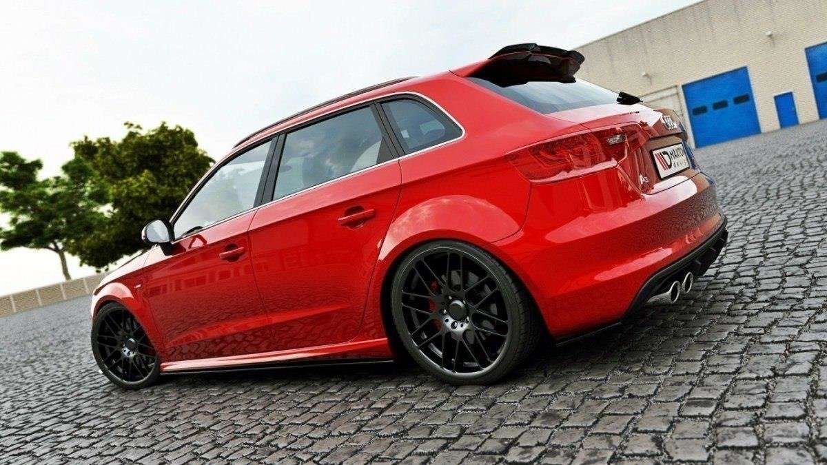1201 Spoiler Cap Audi S3 A3 S Line 8V 8V FL Hatchback Sportback - Imagen 2