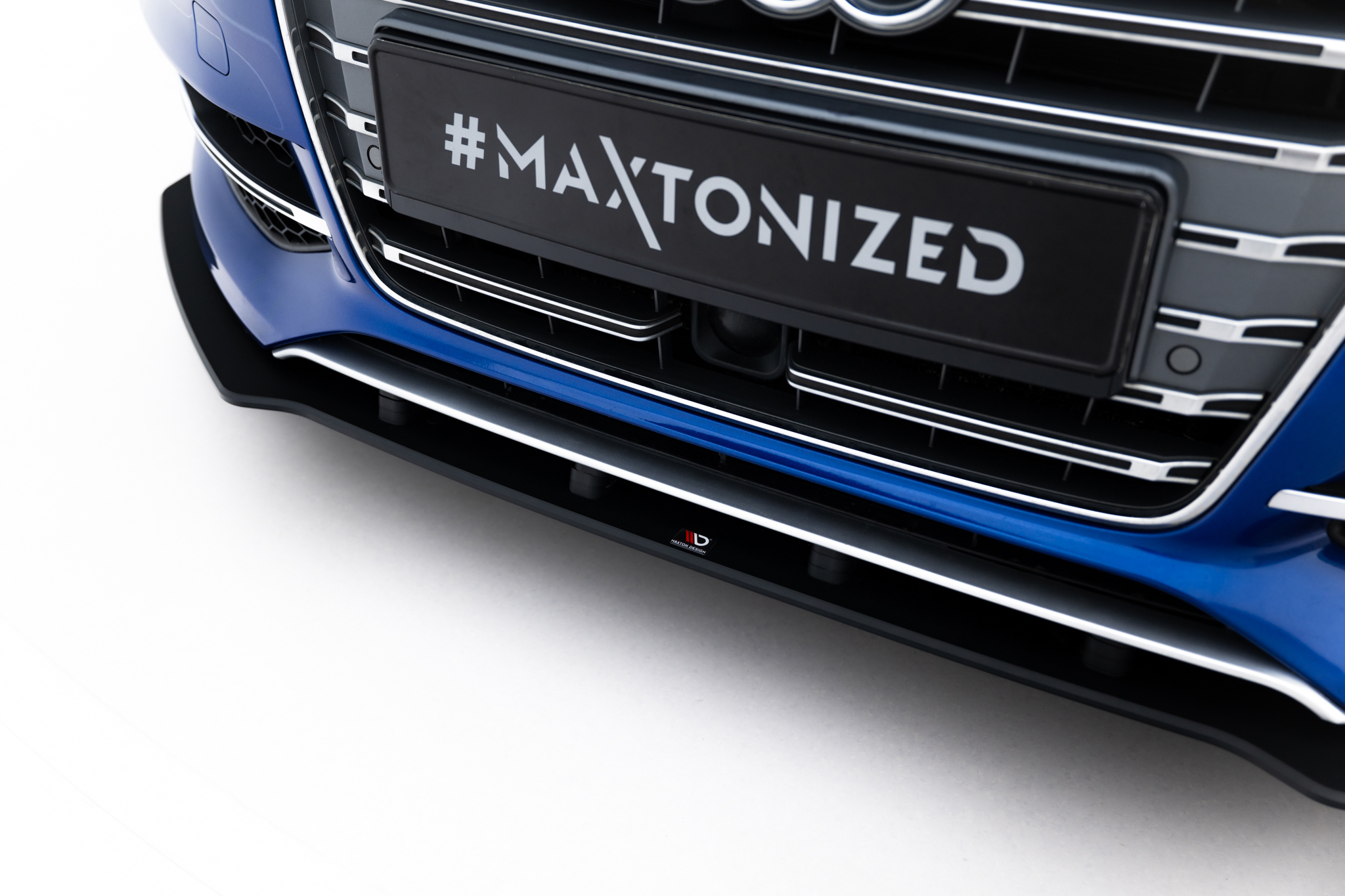 20439 Street Pro Front Splitter Audi S3 A3 S Line Sedan 8V - Imagen 3