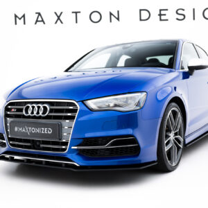 20439 Street Pro Front Splitter Audi S3 A3 S Line Sedan 8V