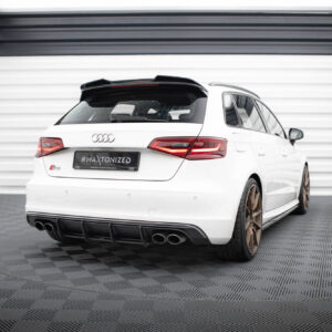 19596 Street Pro Rear Diffuser Audi S3 Sportback Hatchback 8V