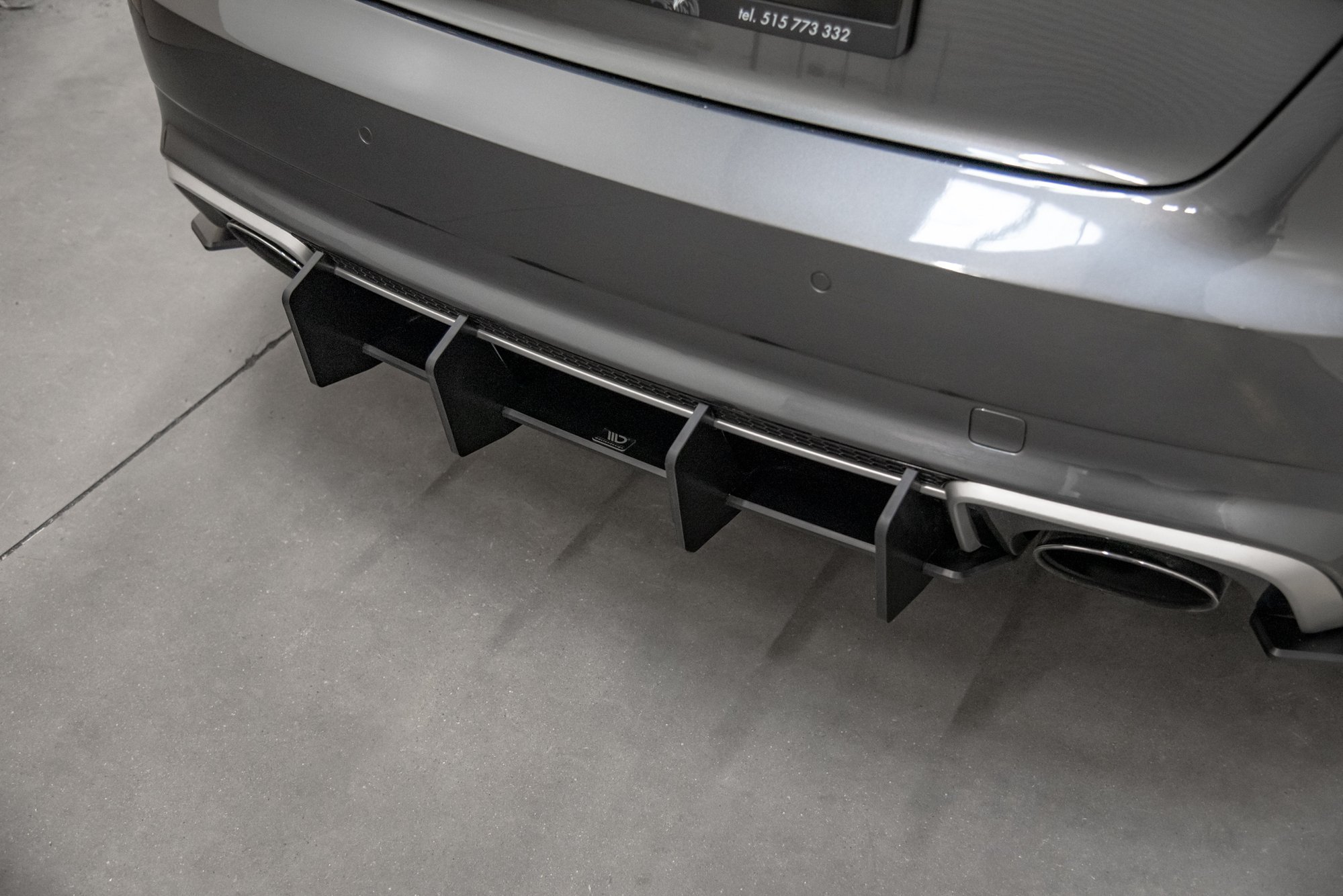 DIFUSOR TRASERO RACING DURABILITY V.2 AUDI RS3 8V SPORTBACK - Imagen 4