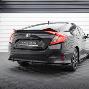 DIFUSOR TRASERO + Flaps Honda Civic Mk10