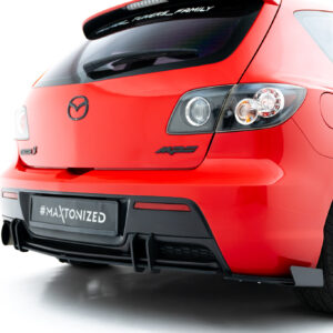DIFUSOR TRASERO + Flaps Mazda 3 MPS Mk1 EU Version