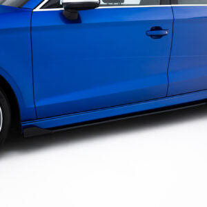 20449 Street Pro Side Skirts Diffusers Flaps Audi S3 A3 S Line Sedan 8V