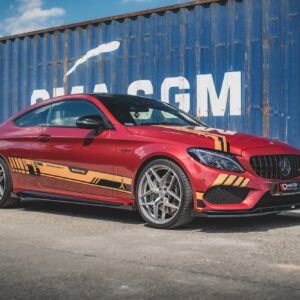 DIFUSOR DE TALONERAS + Flaps Mercedes-AMG C43 / AMG-Line Coupe C205