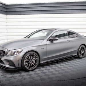 DIFUSOR DE TALONERAS + Flaps Mercedes-AMG C43 Coupe / Cabrio C205 Facelift / A205 Facelift
