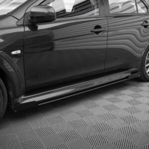 DIFUSOR DE TALONERAS + Flaps Mitsubishi Lancer EVO X