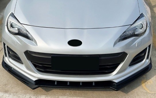 Spoiler Delantero Subaru BRZ 2017-2020 Negro Brillo - Imagen 2