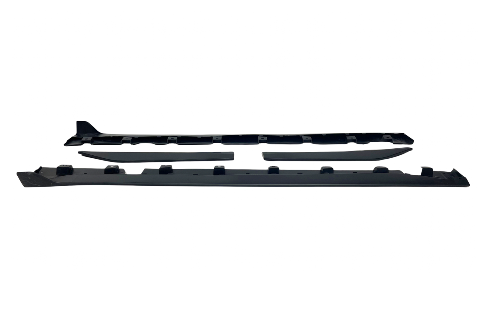 Taloneras Ford Mustang 2015-2020 Look GT500 II Negro Mate - Imagen 2