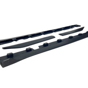 Taloneras Ford Mustang 2015-2020 Look GT500 II Negro Mate