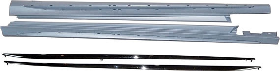 Taloneras Mercedes W205 4 Puertas Look AMG C63