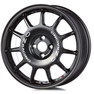 4 LLANTAS OZ LEGGENDA 17 PULGADAS MATT BLACK + WHITE LETTERING