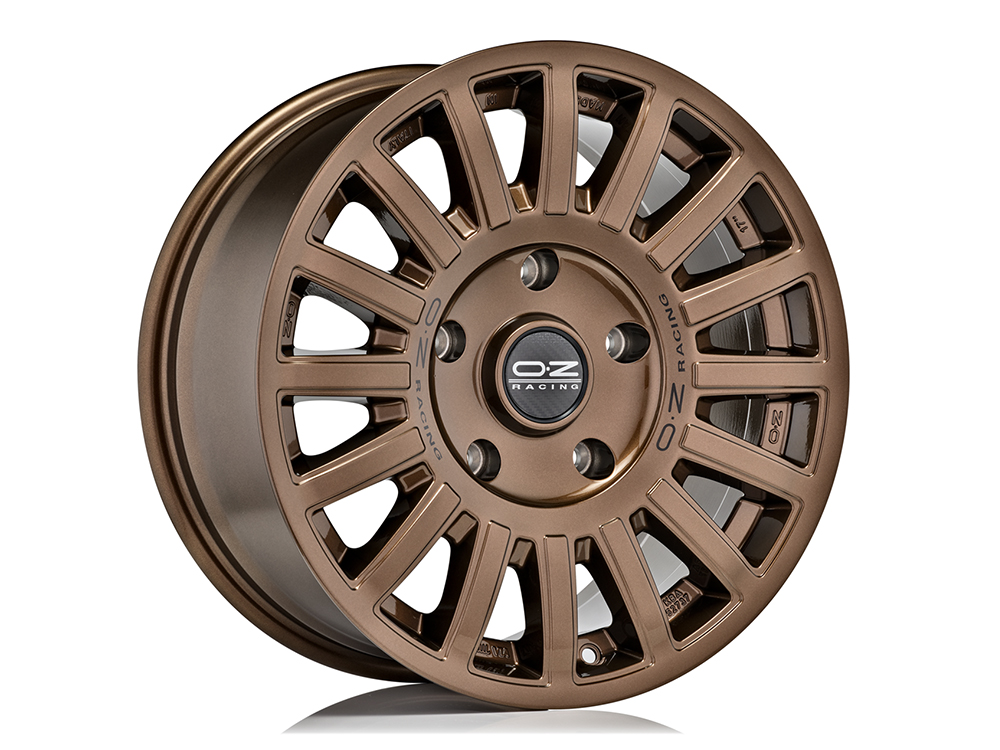 4 LLANTAS OZ RALLY RAID 18 PULGADAS GLOSS BRONZE BLACK LETTERING
