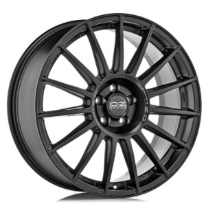 4 LLANTAS OZ SUPERTURISMO DAKAR 22 PULGADAS MATT BLACK SILVER LETTERING