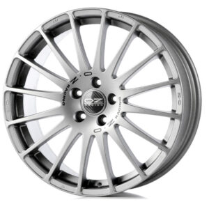 4 LLANTAS OZ SUPERTURISMO GT 14 PULGADAS GRIGIO CORSA BLACK LETTERING