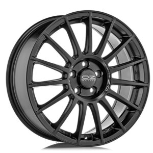 4 LLANTAS OZ SUPERTURISMO LM 21 PULGADAS MATT BLACK SILVER LETTERING