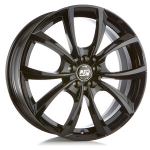 4 LLANTAS MSW 27 17 PULGADAS GLOSS BLACK