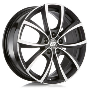 4 LLANTAS MSW 27 17 PULGADAS MATT DARK TITANIUM FULL POLISHED