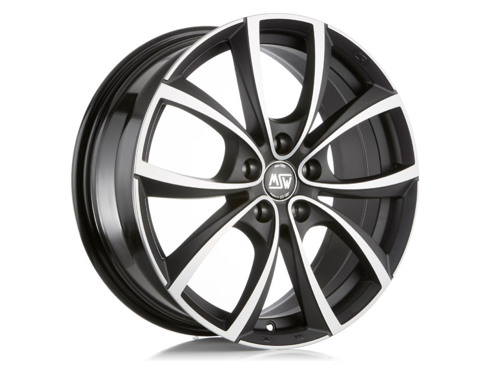 4 LLANTAS MSW 27 17 PULGADAS MATT DARK TITANIUM FULL POLISHED