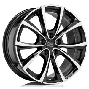 4 LLANTAS MSW 27T 18 PULGADAS GLOSS BLACK FULL POLISHED
