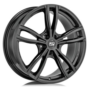 4 LLANTAS MSW 73 17 PULGADAS GLOSS DARK GREY