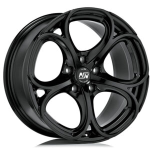 4 LLANTAS MSW 82 18 PULGADAS GLOSS BLACK
