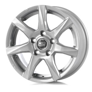 4 LLANTAS MSW 77 14 PULGADAS FULL SILVER