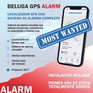 BELUGA GPS ALARM – LOCALIZADOR CON SISTEMA DE ALARMA COMPLETO