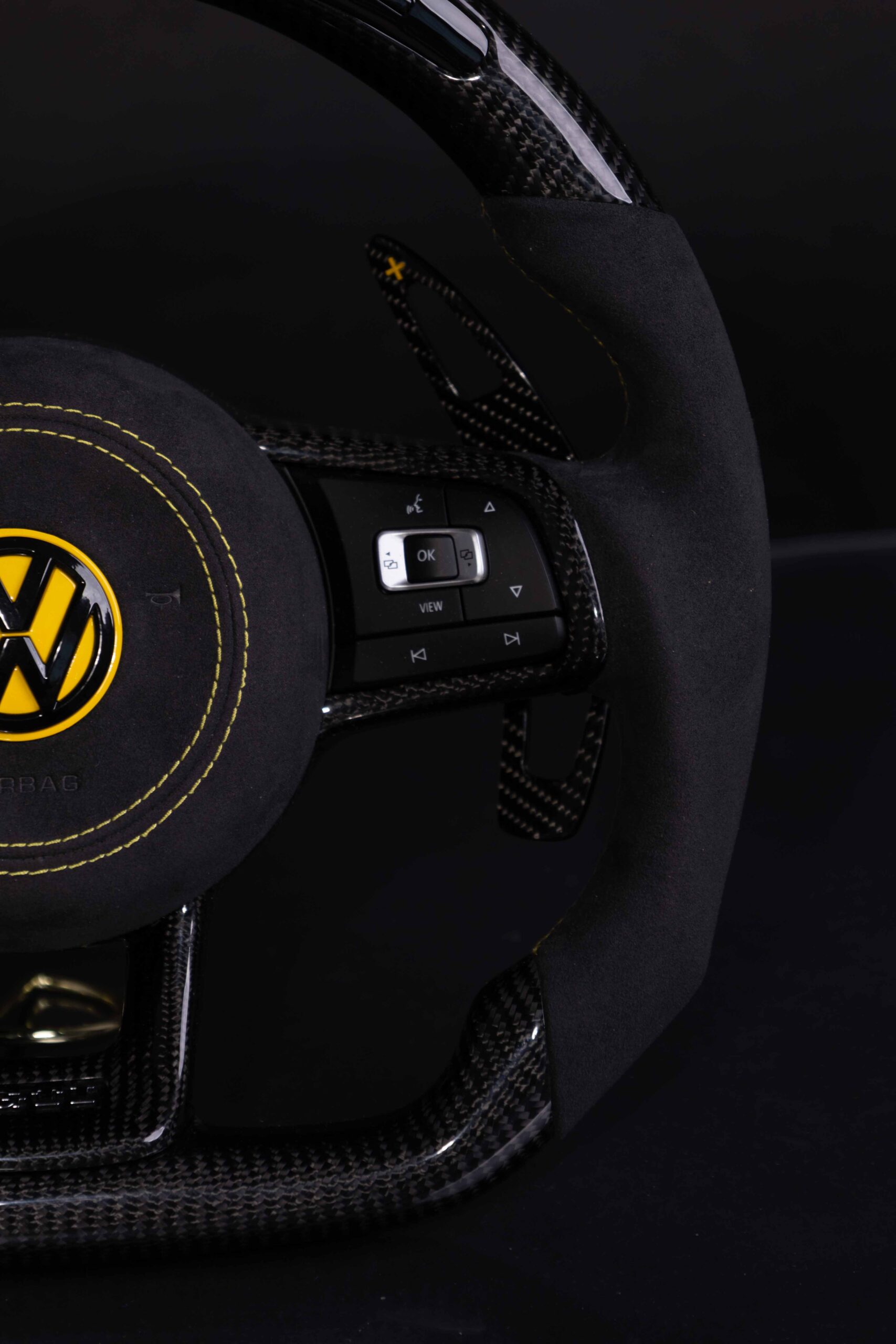 Volante Volkswagen 2008-2022 (ACABADO AMARILLO) - Imagen 3